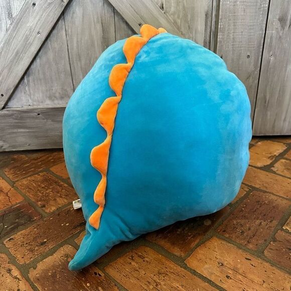 Squishmallows 16 inch Darex The Blue Dinosaur Stuffed Animal Plush - Picture 3 of 4